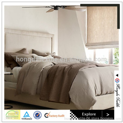 High quality 100% natural French linen/flax bedding sheet Duvet cover/bedding set